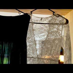 Bundle two sheer maternity gowns bought for taking maternity pictures only